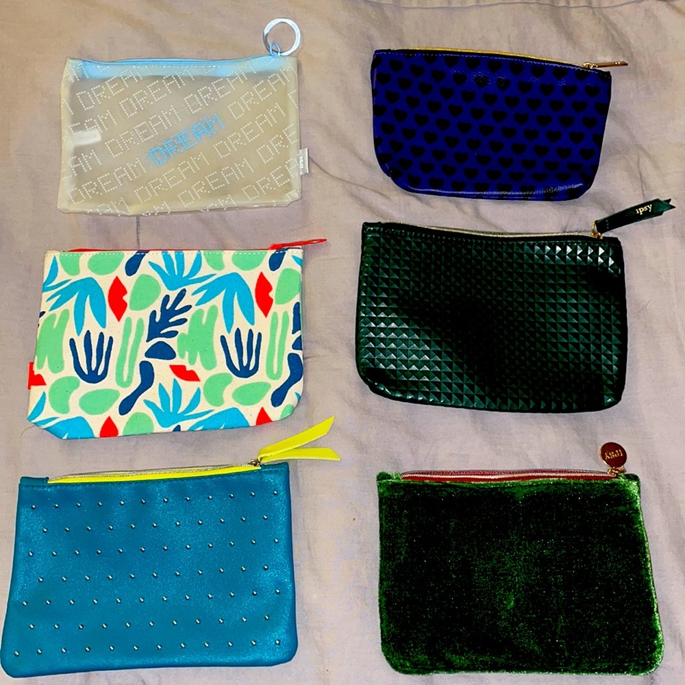 Ipsy Makeup Bags - 6/$10 or $3 each